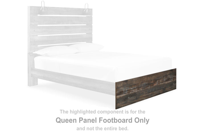 Drystan Queen Panel Bed and 2 Nightstands