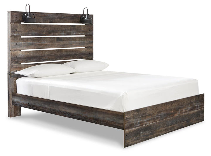 Drystan Queen Panel Bed, Dresser and Mirror (6)