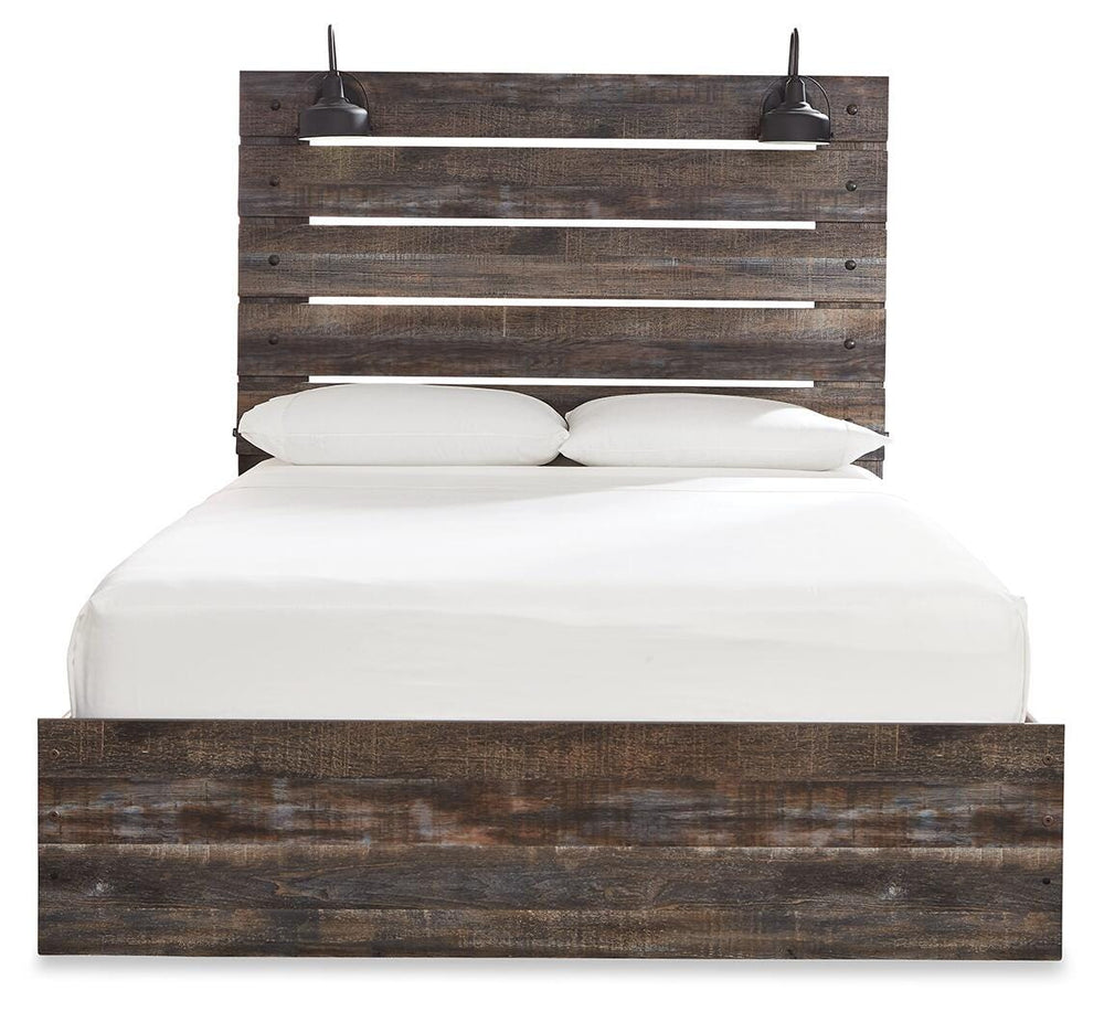 Drystan Queen Panel Bed, Dresser and Mirror (5)