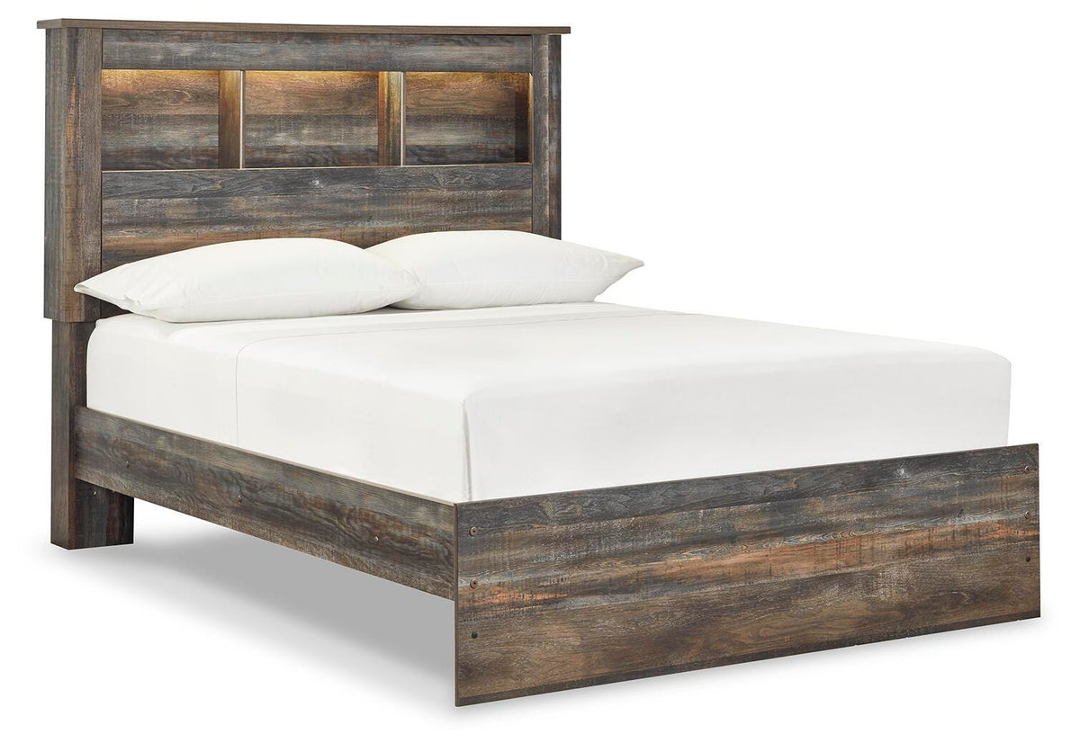 Drystan Full Bookcase Bed - Multi (1)