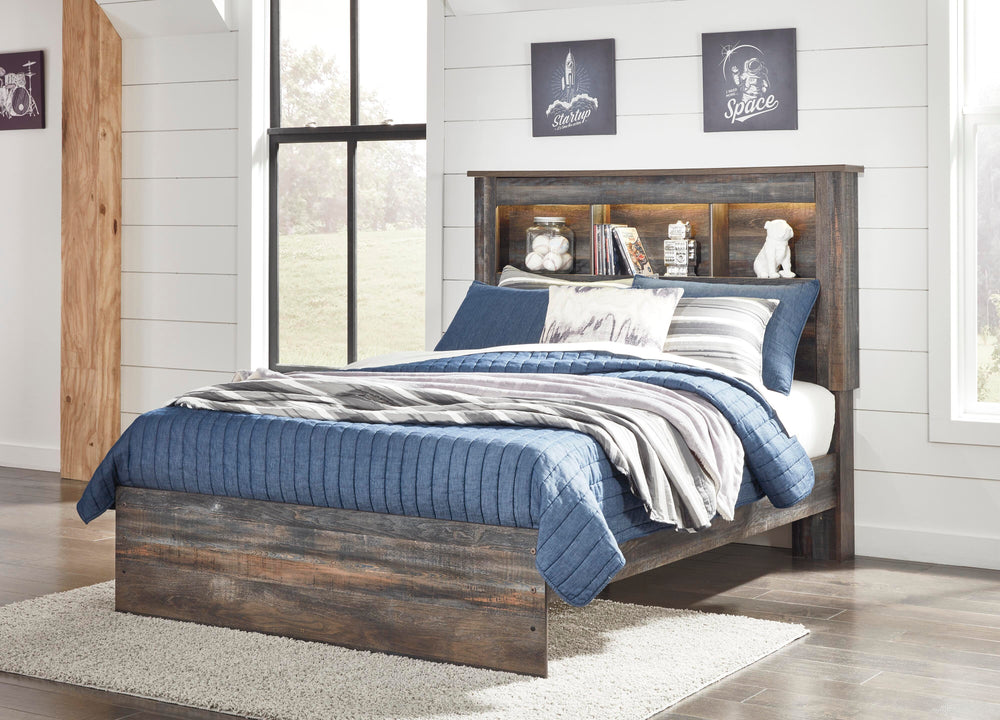 Drystan Full Bookcase Bed - Multi (4)