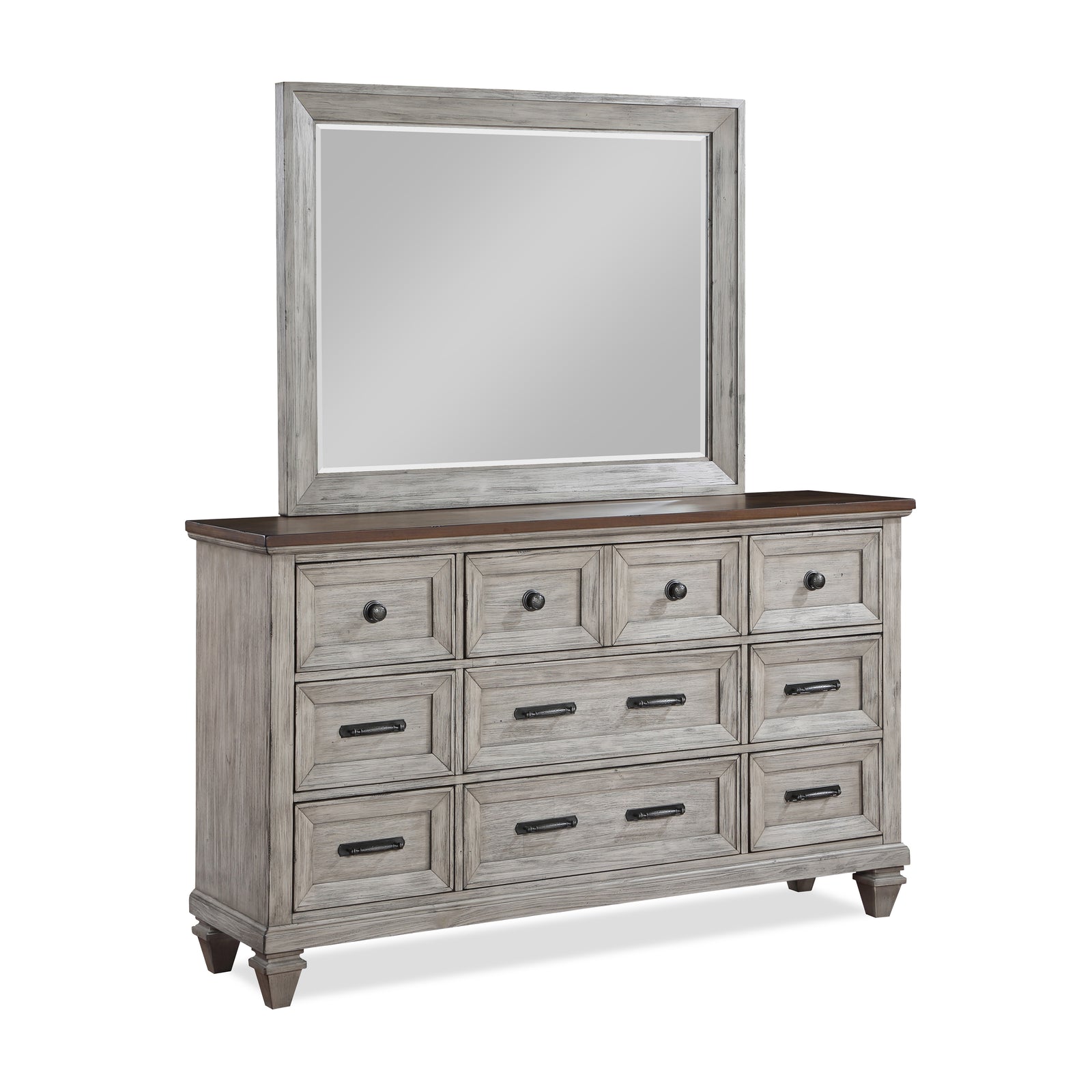 Mariana Mirror-Vintage Creme