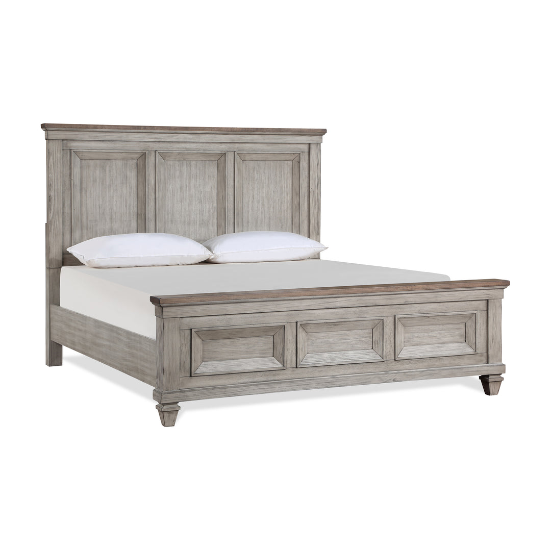 Mariana 6/6-6/0 Ek/wk Footboard & Slats-Vintage Creme
