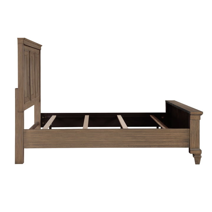 Mariana 6/6-6/0 Ek/wk Footboard &amp; Slats-Vintage Mocha