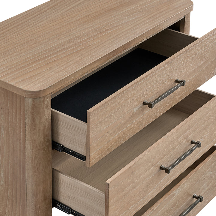 Anika 5 Drawer Chest-Natural