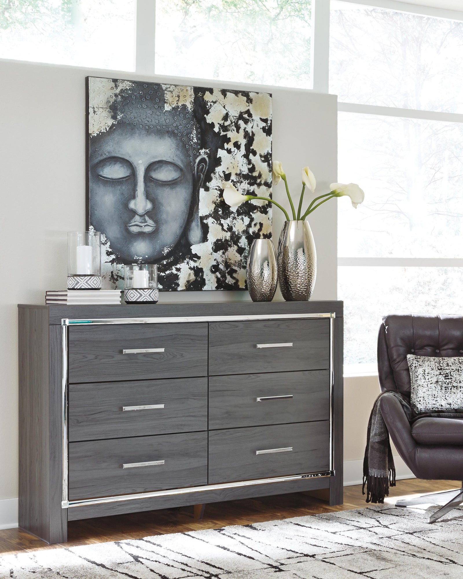 Lodanna Dresser - Gray (2)