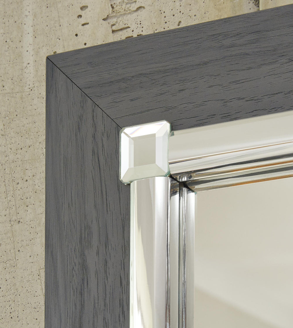 Lodanna Dresser and Mirror - Gray (3)