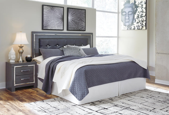 Lodanna King Panel Bed - Gray (9)