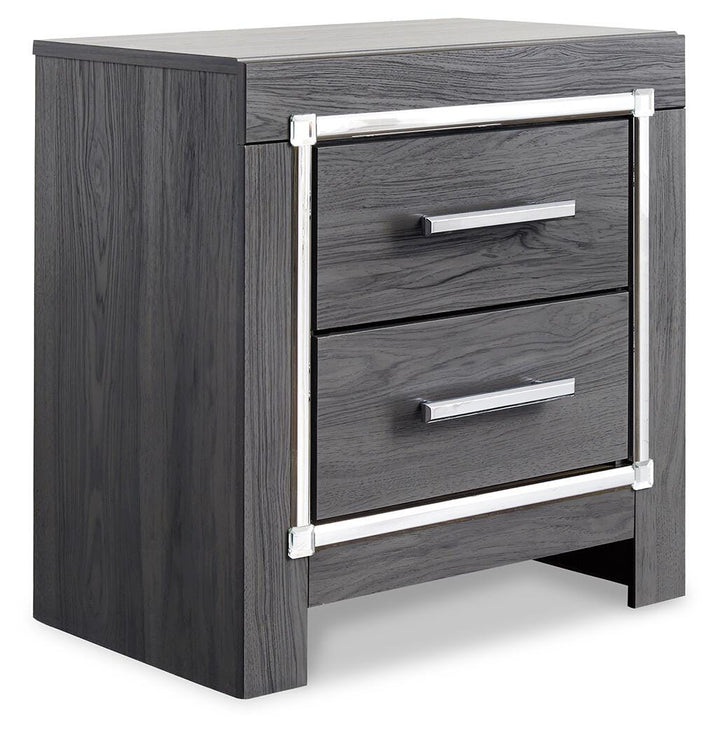 Lodanna Nightstand - Gray (1)