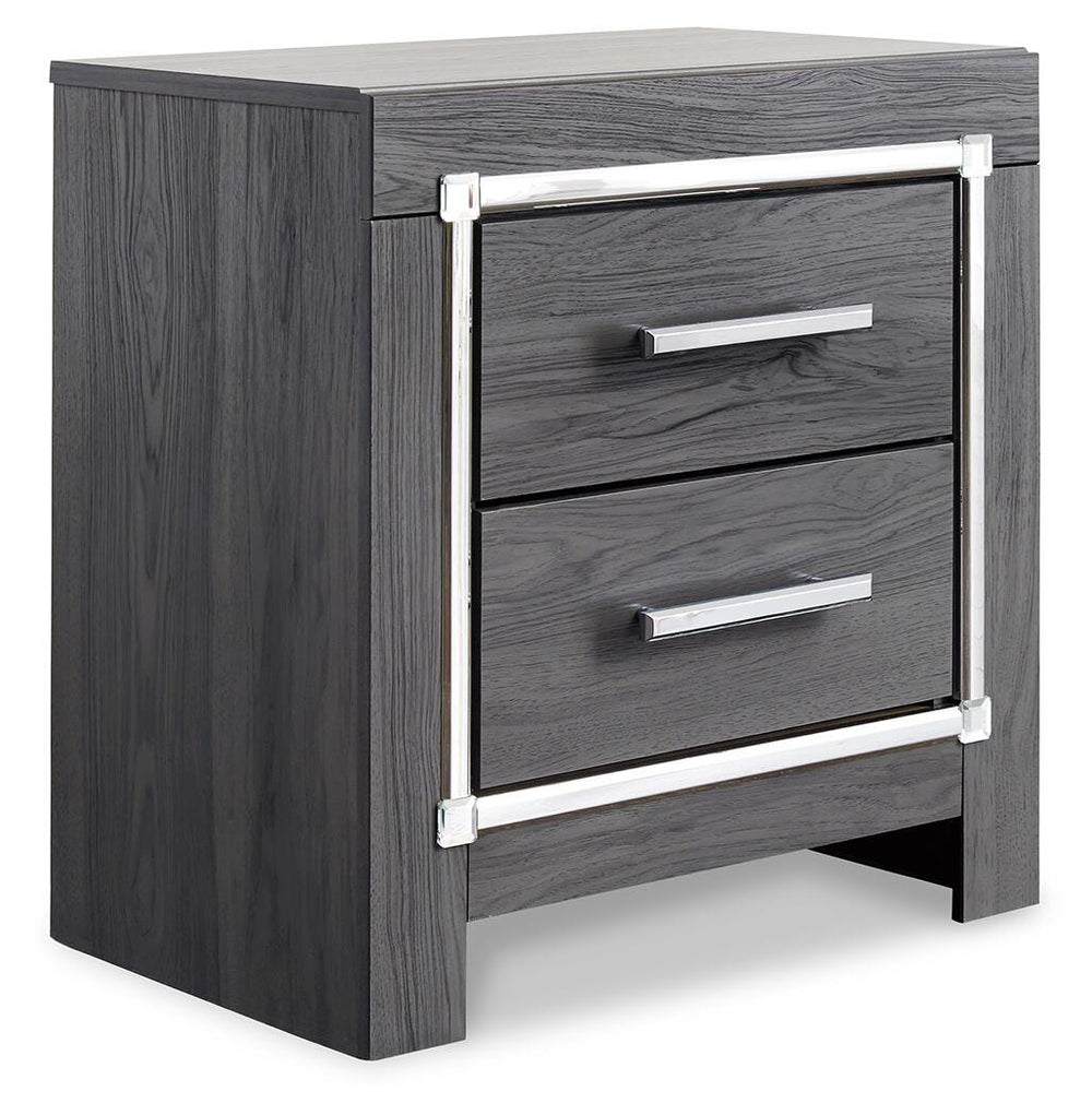 Lodanna Nightstand - Gray (1)