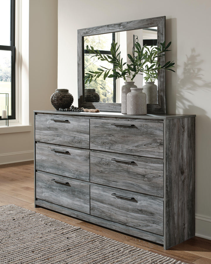 Baystorm Dresser and Mirror - Gray (6)