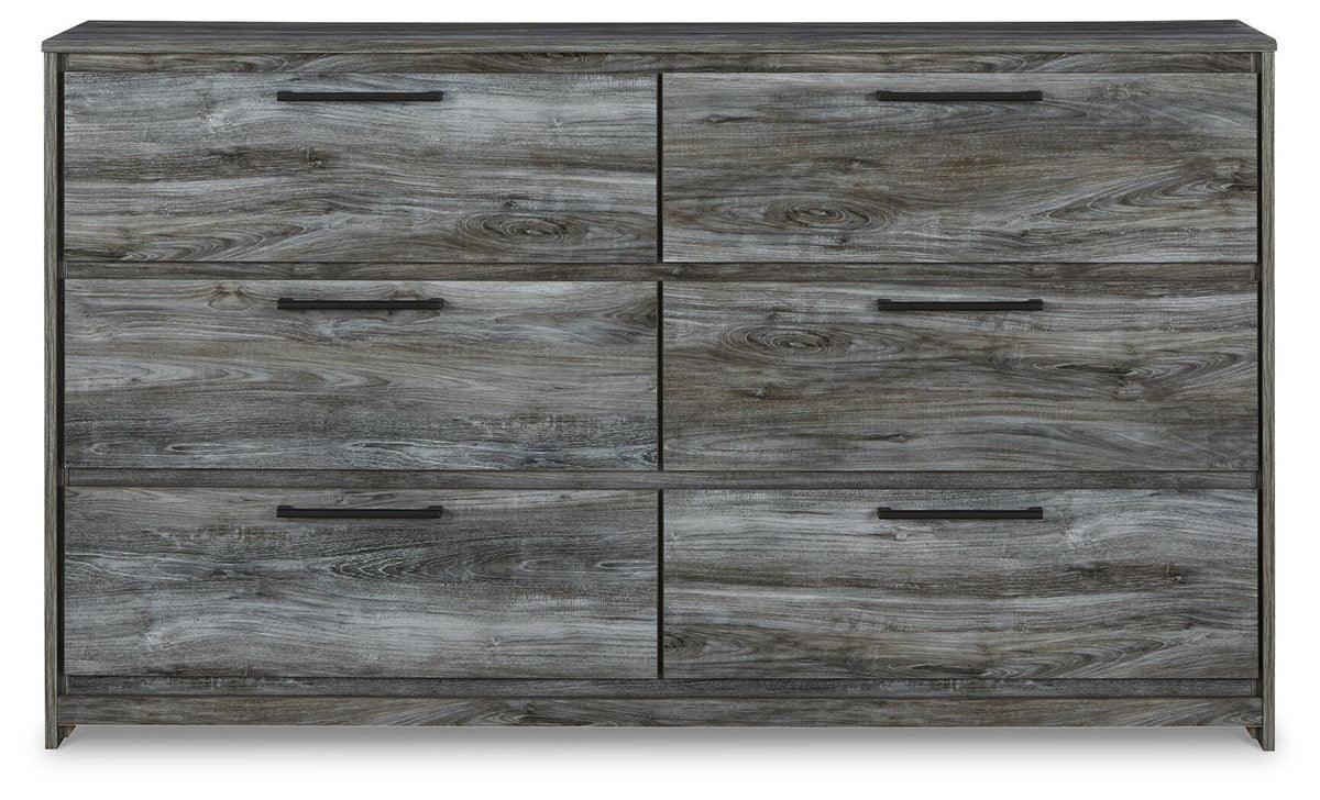 Baystorm King Storage Bed, Dresser and 2 Nightstands - Gray (2)