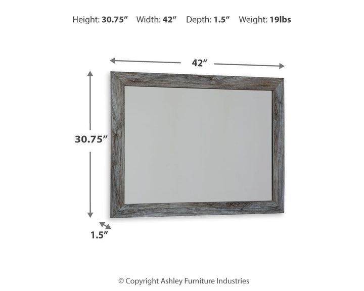 Baystorm Bedroom Mirror - Gray (3)