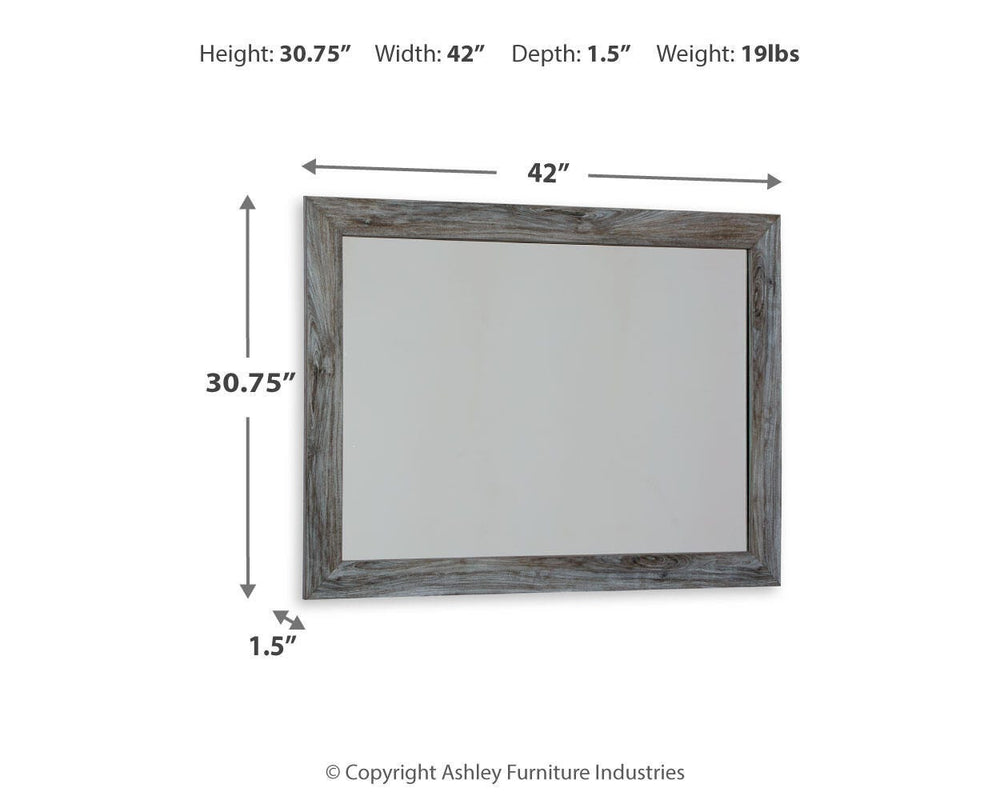 Baystorm Bedroom Mirror - Gray (3)