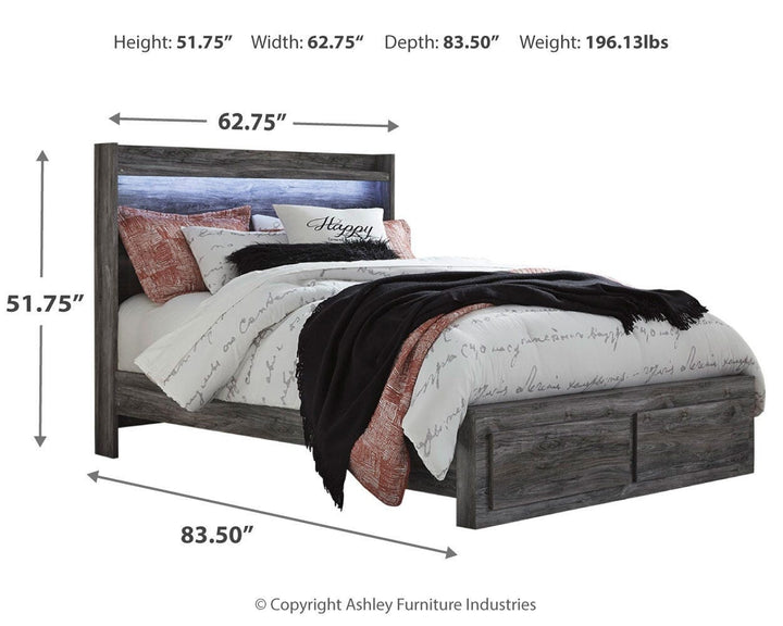 Baystorm Queen Panel Storage Bed, Dresser and Chest (12)