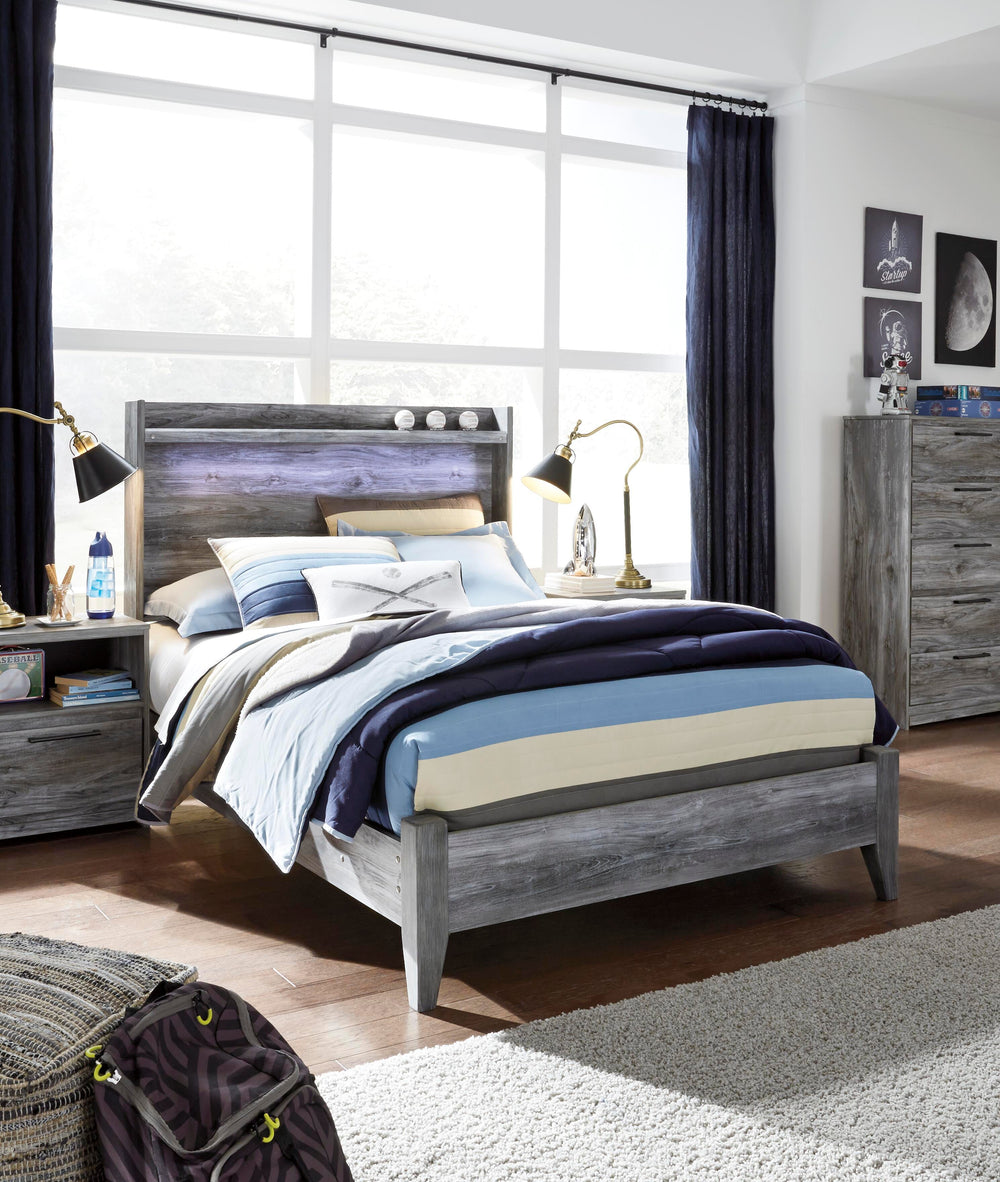 Baystorm Full Panel Bed - Gray (8)