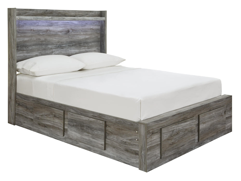 Baystorm Full Storage Bed and Chest - Gray (6)