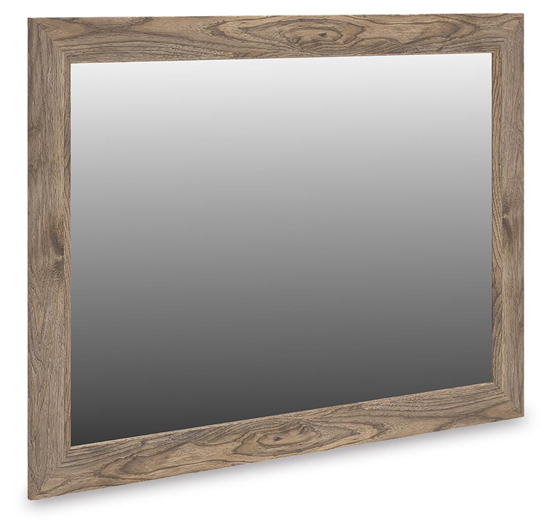 Rusticott Bedroom Mirror - Light Brown (2)