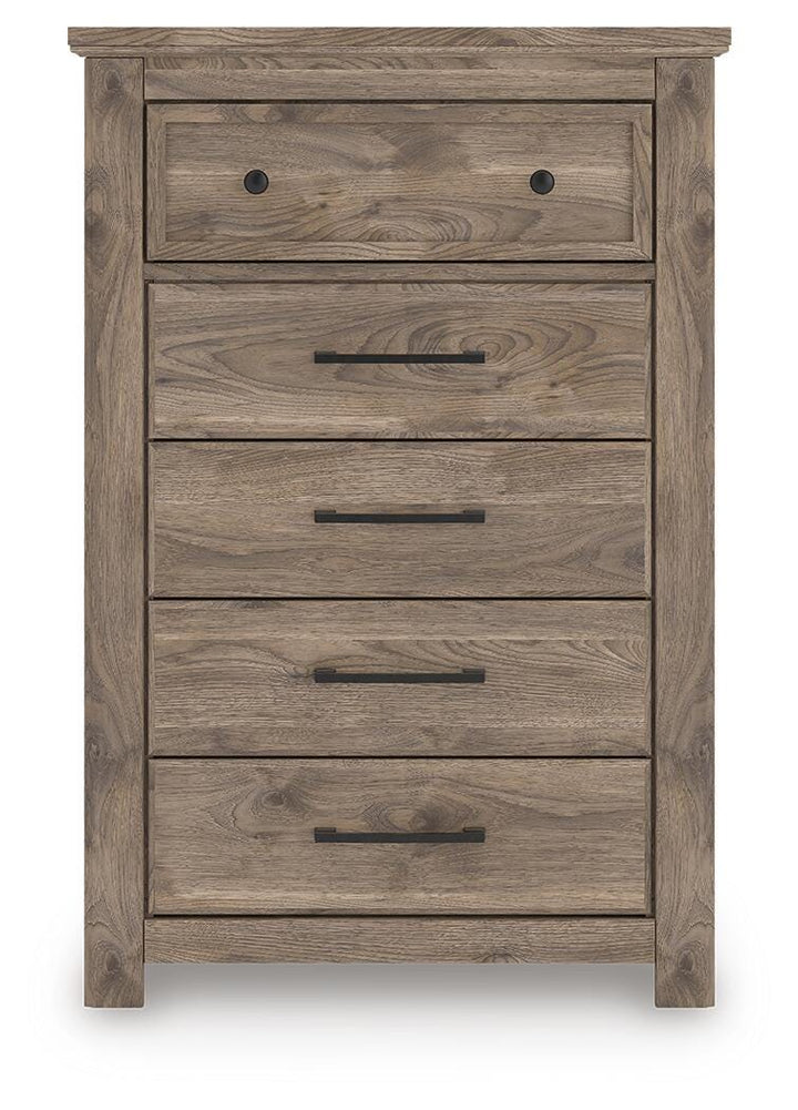 Rusticott Chest of Drawers - Light Brown (3)