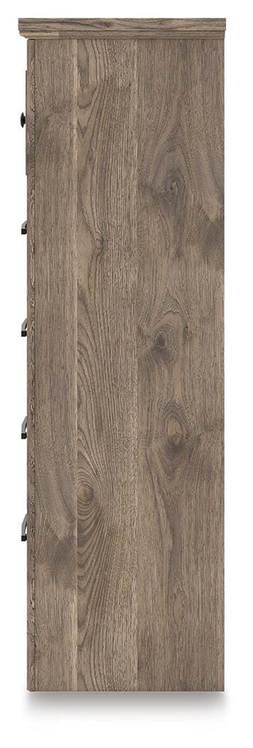 Rusticott Chest of Drawers - Light Brown (7)