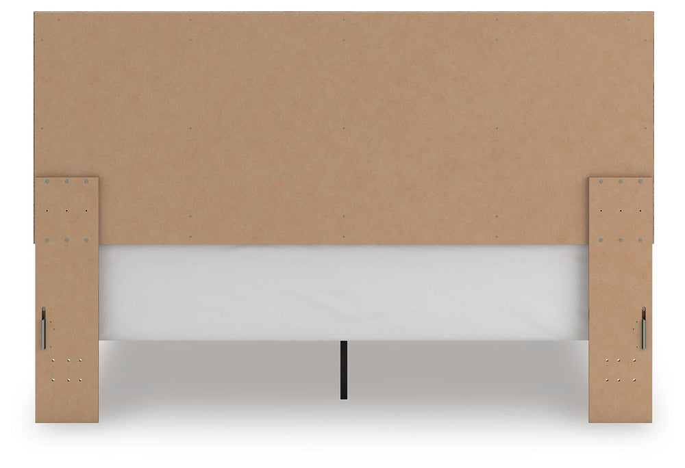 Rusticott King Panel Bed - Light Brown (6)
