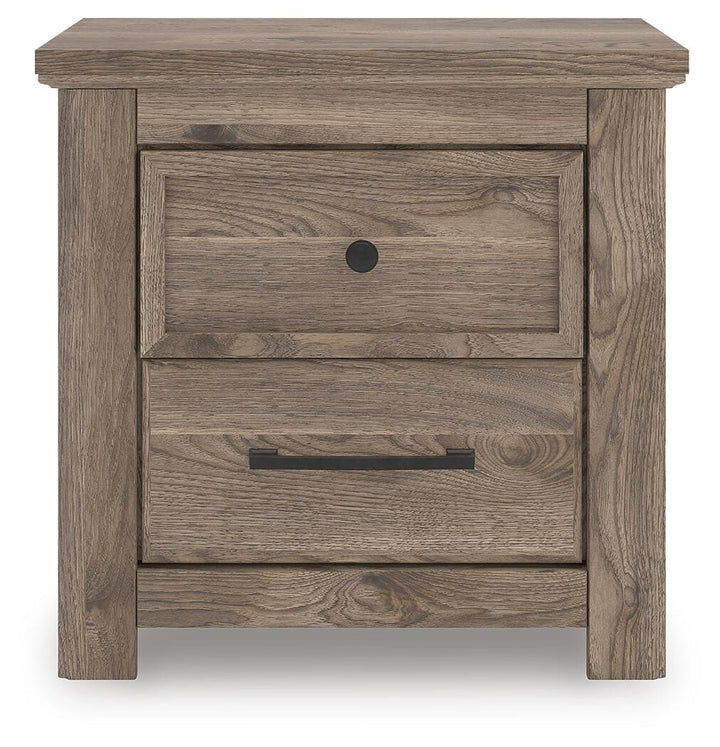 Rusticott Nightstand - Light Brown (4)