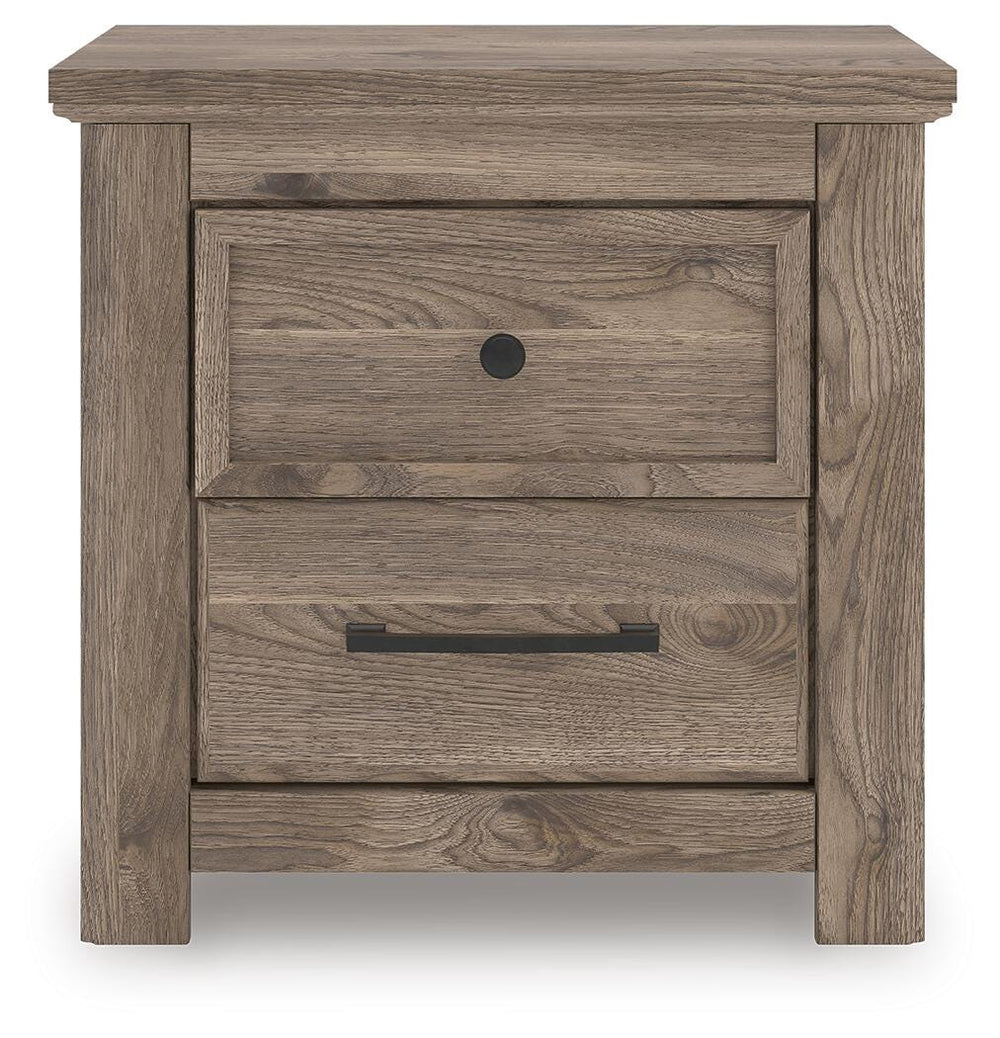 Rusticott Nightstand - Light Brown (4)
