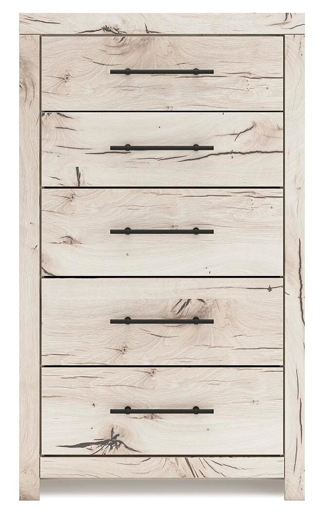Lawroy Chest of Drawers - Beige (5)