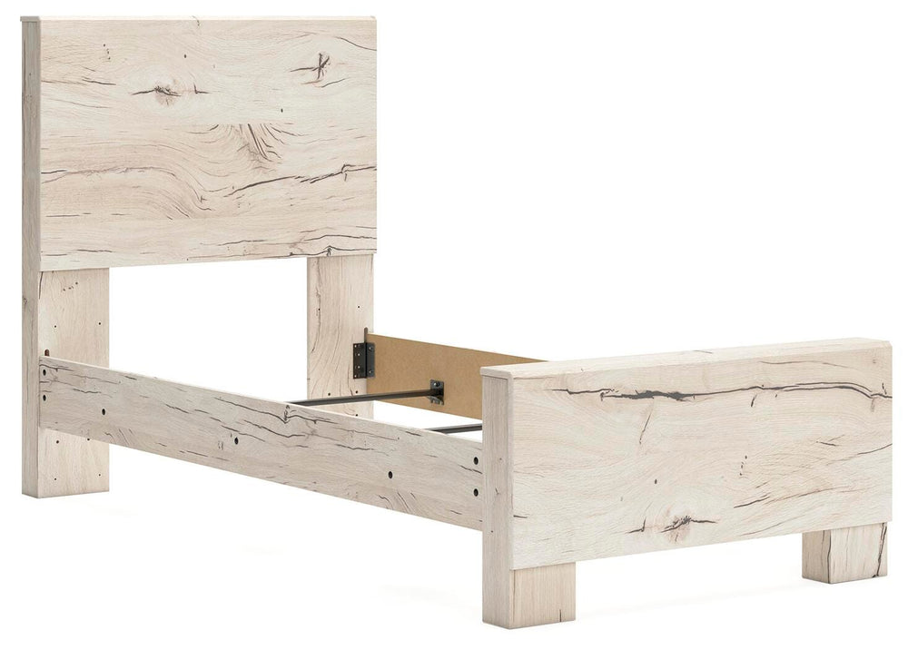 Lawroy Twin Panel Bed - Beige (8)