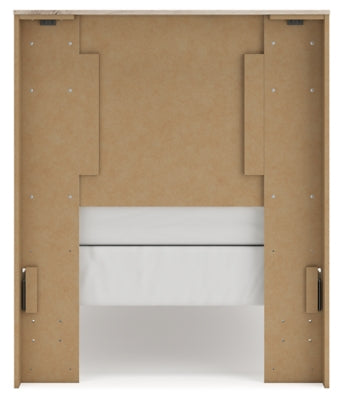 Lawroy Twin Panel Bed - Beige