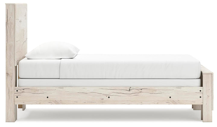 Lawroy Twin Panel Bed - Beige (5)