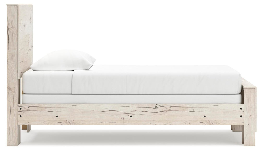 Lawroy Twin Panel Bed - Beige (5)