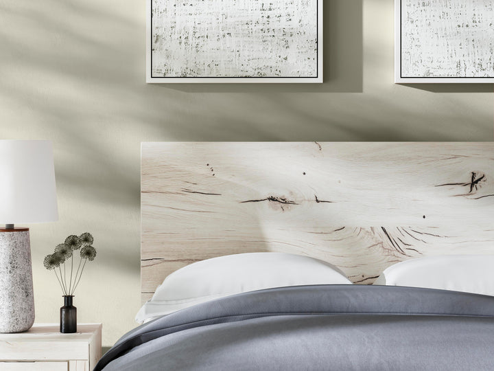 Lawroy Queen Panel Bed - Beige (10)