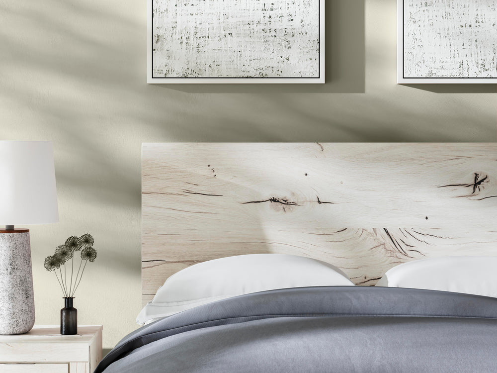 Lawroy Queen Panel Bed - Beige (10)