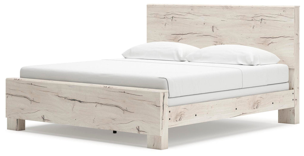 Lawroy King Panel Bed - Beige (3)