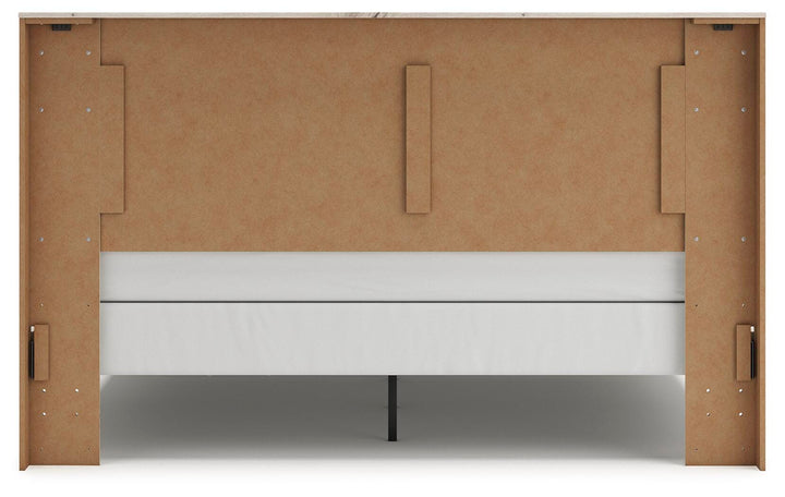 Lawroy King Panel Bed - Beige (7)