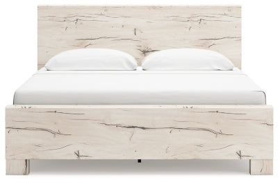 Lawroy King Panel Bed - Beige