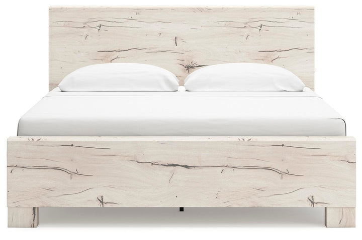 Lawroy King Panel Bed - Beige (4)