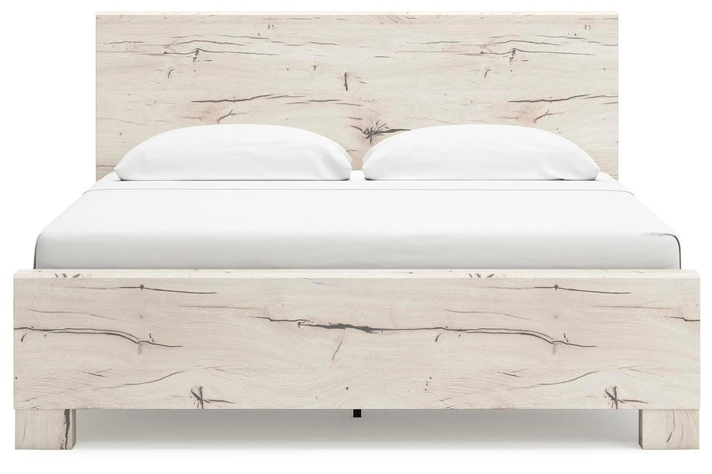 Lawroy King Panel Bed - Beige (4)