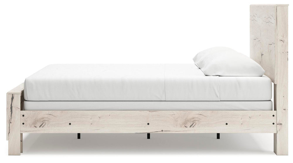 Lawroy King Panel Bed - Beige (6)