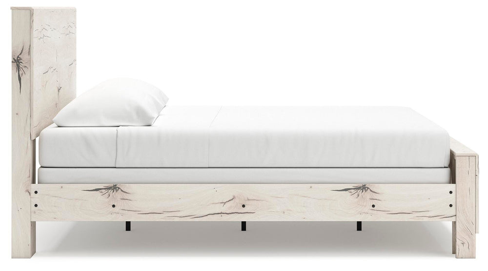 Lawroy King Panel Bed - Beige (5)