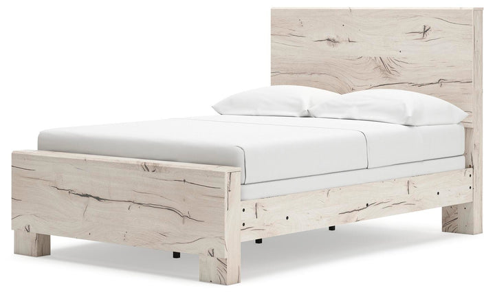 Lawroy Full Panel Bed - Beige (3)