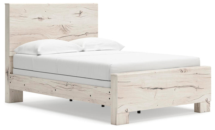 Lawroy Full Panel Bed - Beige (2)