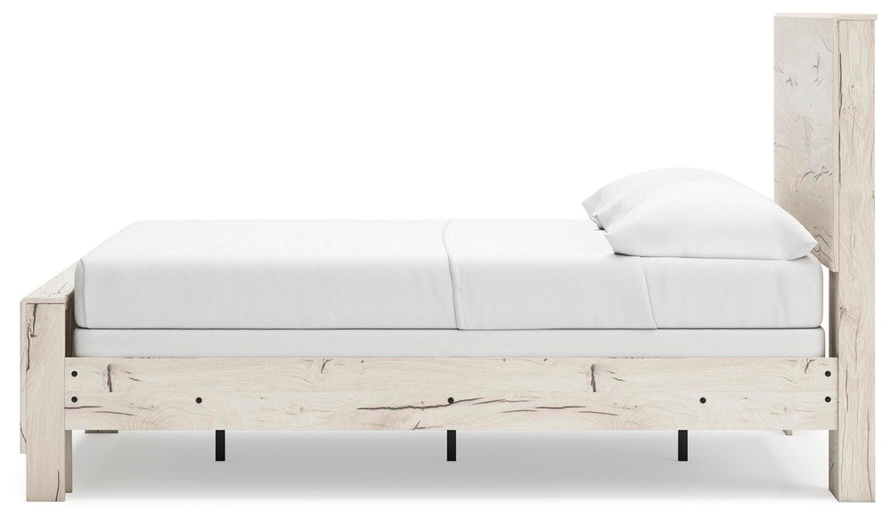 Lawroy Full Panel Bed - Beige (6)