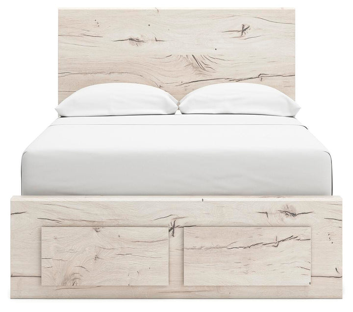 Lawroy Full Panel Storage Bed - Light Natural (5)