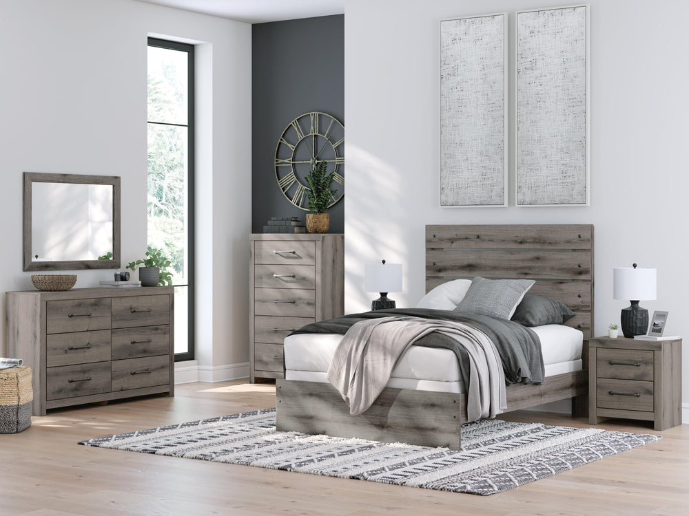Graystorm Bedroom Mirror - Dark Gray (3)