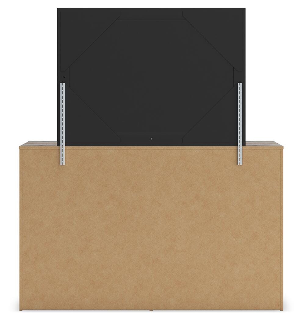 Graystorm Dresser and Mirror - Dark Gray (6)