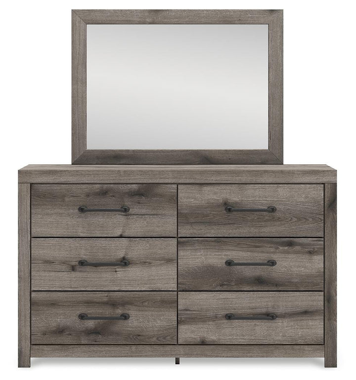 Graystorm Dresser and Mirror - Dark Gray (5)