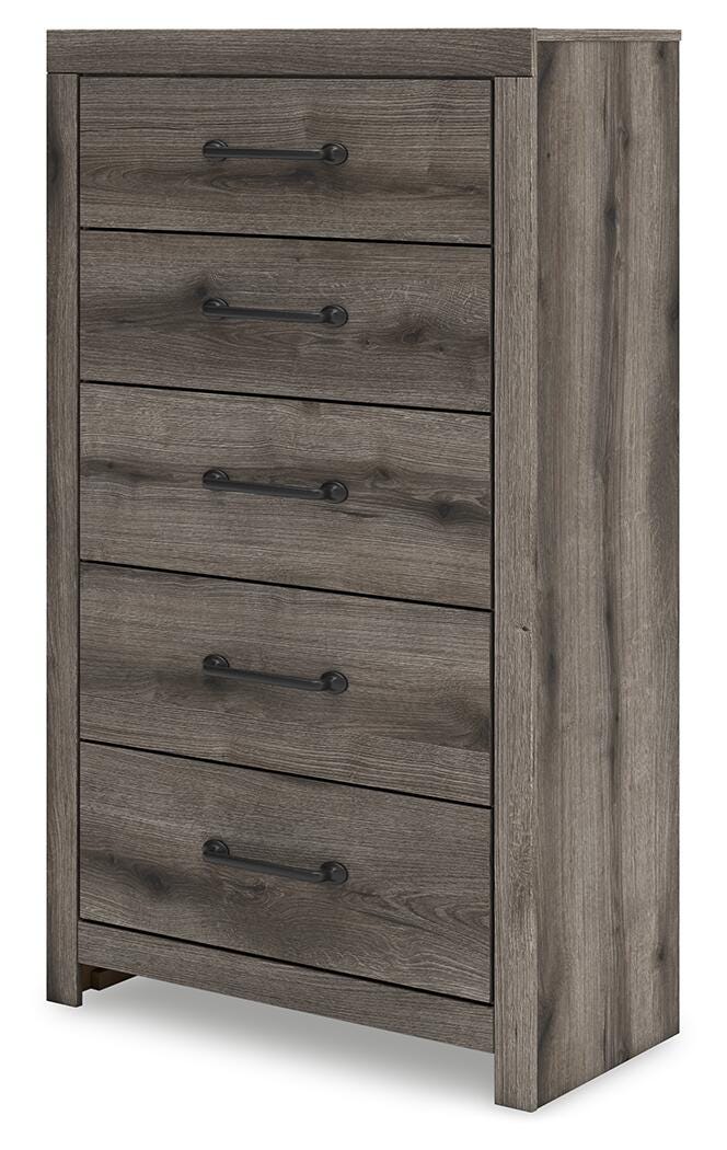 Graystorm Chest of Drawers - Dark Gray (3)