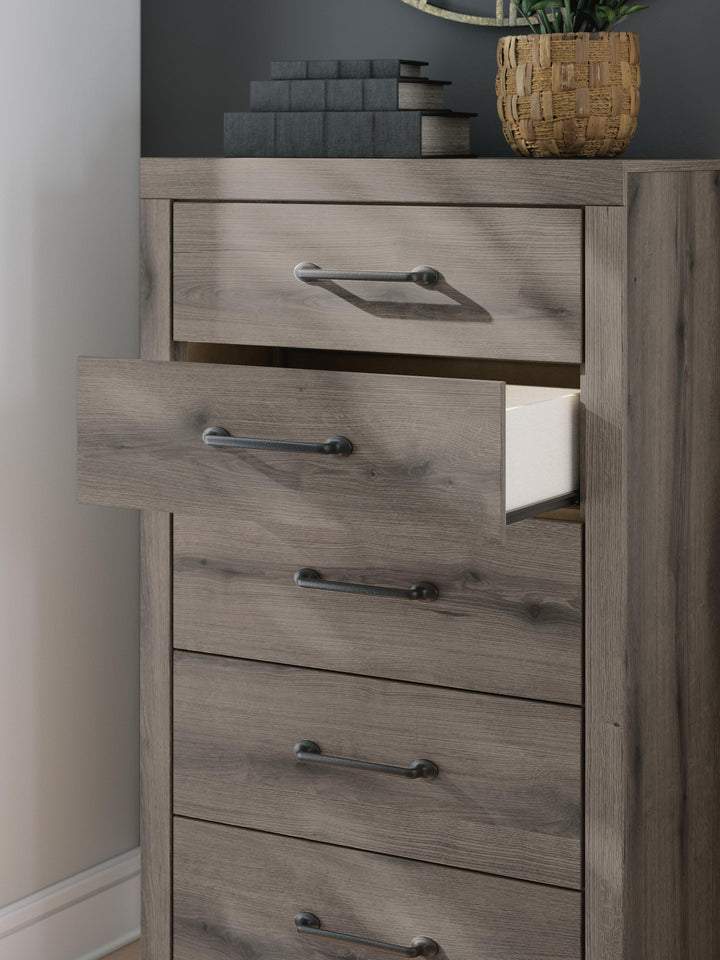 Graystorm Chest of Drawers - Dark Gray (10)